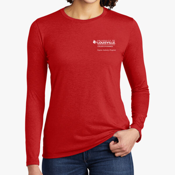 Women's Tri Blend Long Sleeve Tee Thumbnail