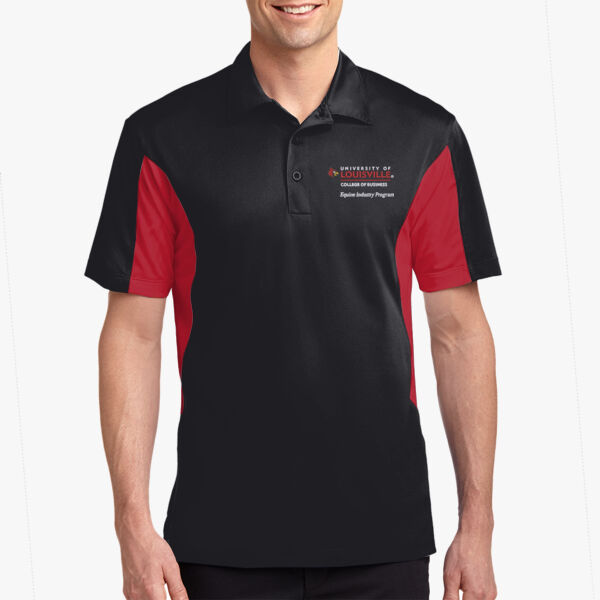 Side Blocked Micropique Sport Wick ® Polo Thumbnail