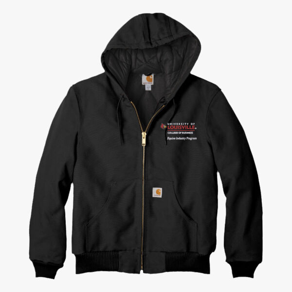 Carhartt® Quilted-Flannel-Lined Duck Active Jac Thumbnail